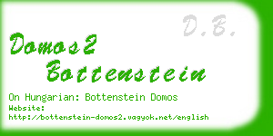 domos2 bottenstein business card
